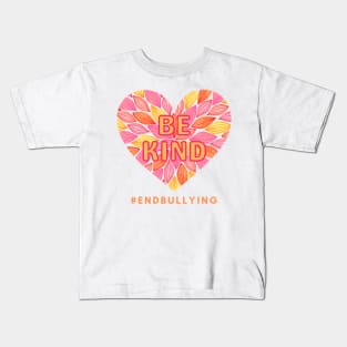 Be Kind #EndBullying Kids T-Shirt